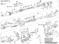 Bosch 0 602 411 002 ---- H.F. Screwdriver Spare Parts